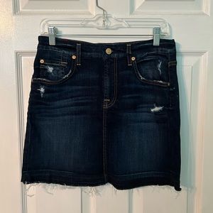 7 for All Mankind Denim Skirt, Size 27